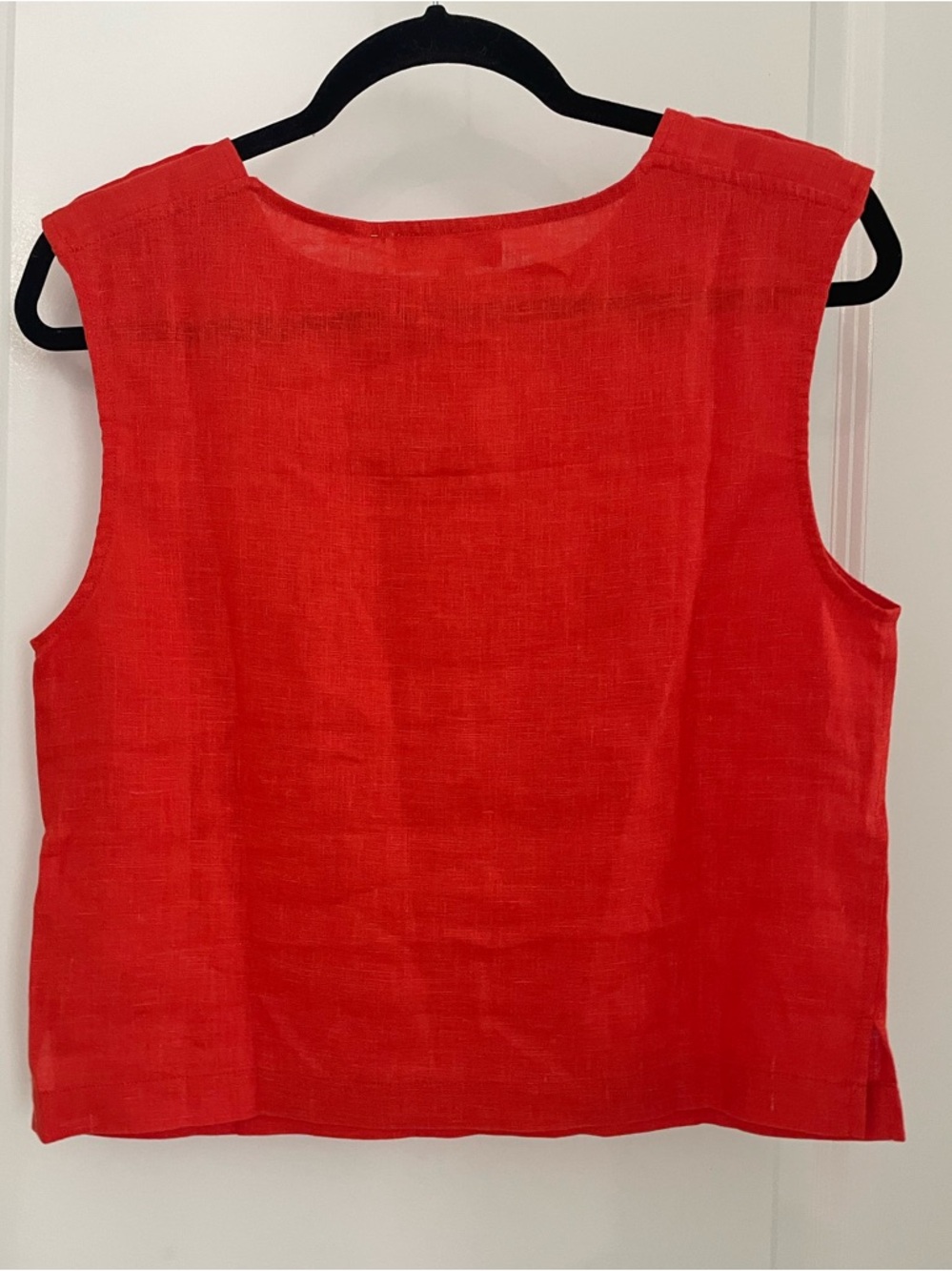 NWT Nation LTD 100% Linen Cara Tank in Aurora Red NEW.       21 - Picture 8 of 10